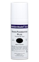 dermaviduals®-Basis-Foundation Plus - schwarz 50 g 