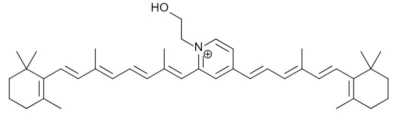 Abb. 3: Lipofuszin – Beispiel einer niedrigmolekularen Retinoidstruktur