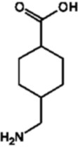 Structure of tranexamic acid